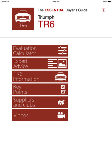 【免費書籍App】Triumph TR6 - The Essential Buyer's Guide-APP點子