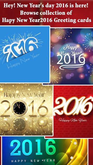 New Year 2016 Cards Greetings