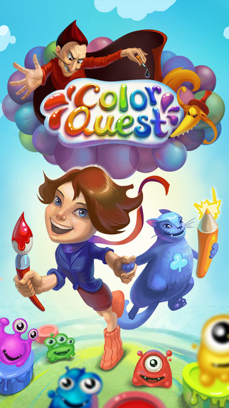 【免費遊戲App】Color Quest™-APP點子