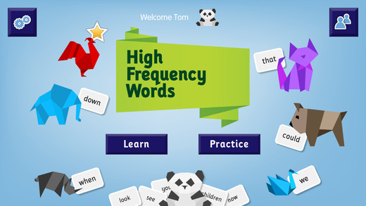 High frequency words