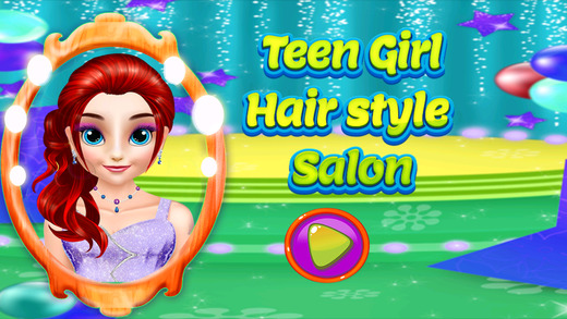 【免費遊戲App】Hairstyle Salon teen girl games-APP點子