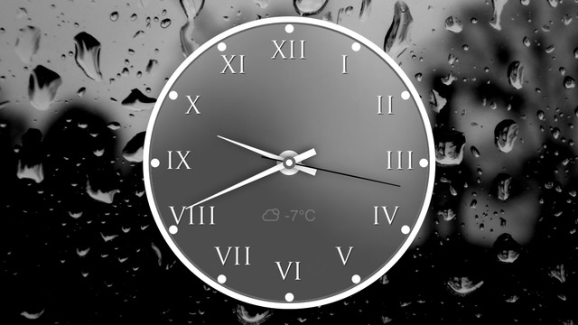 Analog Clock - The customizable analog clock with day-night view and live weather