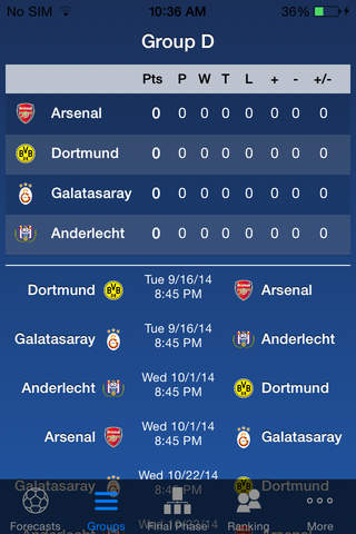 Champions League 2014-2015 screenshot 2