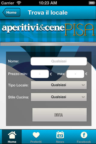 aperitivi & cene Pisa screenshot 3