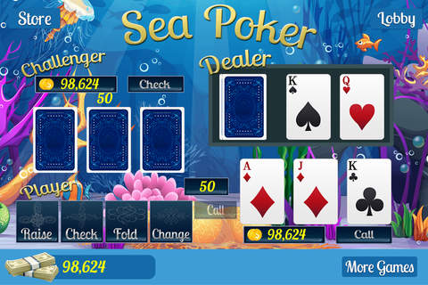 Atlas Undersea Casino 777 Slots with Blackjack, Poker and more screenshot 2