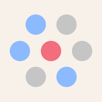 Circle Red Dots LOGO-APP點子