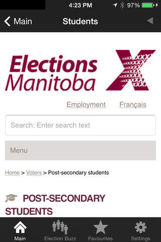 Manitoba Provincial General Election - Manitoba Votes 2016 screenshot 3