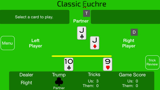 【免費遊戲App】Classic Euchre-APP點子