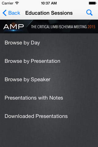 AMP 2015 screenshot 3