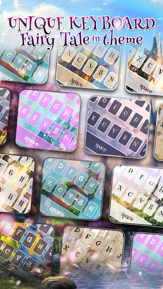 KeyCCM – Fairy Tales : Design Color Wallpaper Keyboard Fantasy Themes in The Wonderland World