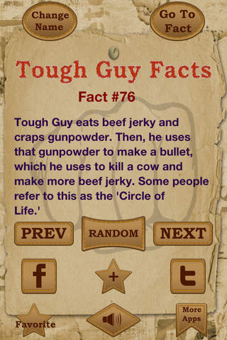 Tough Guy Facts : 2000+ hilarious jokes of your favorite Action Hero screenshot 3