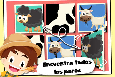 Toddler Tommy Farm Animals Cartoon - Barn and farm animal puzzles screenshot 3