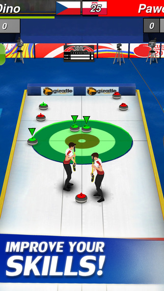 【免費遊戲App】Curling 3D Champion-APP點子