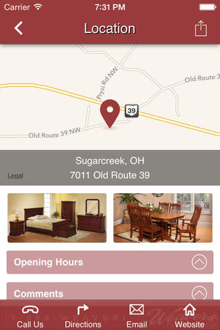 Weaver's Fine Furniture of Sugarcreek screenshot 2