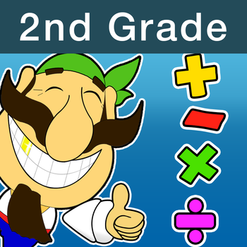 Math & Smart Pirates. SeaFight. 2nd Grade. LOGO-APP點子