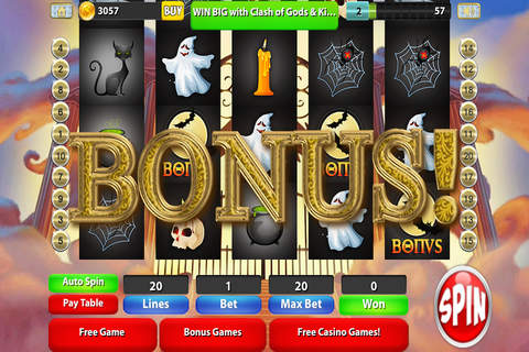 Slots - Clash of Gods & Kings - Greek Goddess Glory (Hidden Monument Casino) screenshot 3