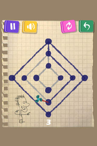 One Touch Draw Puzzle - Doodle Style Piano Version for Kids(一笔画) screenshot 4