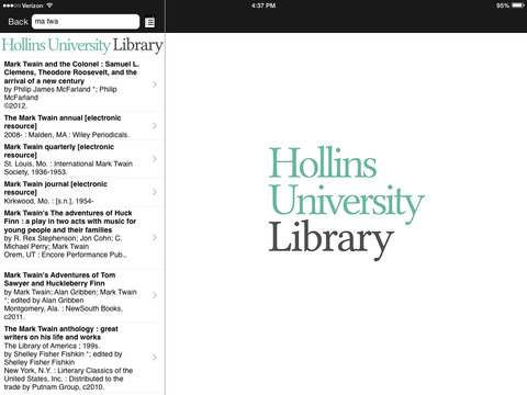 免費下載教育APP|Hollins University Library app開箱文|APP開箱王