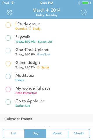 GoodTask 2 : Reminders Client, Tasks & To-do Lists with Calendar screenshot 4