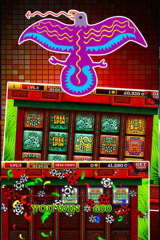 Red Hot Slots - Indian Hawk Casino - Just like the real thing! screenshot 2