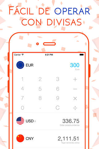 Currency - Worldwide Exchange Rate Converter Widget for Travelers and Businessmen screenshot 4