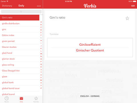 【免費商業App】Verbis English – German Business Dictionary. Verbis Deutsch – Englisch Business Wörterbuch-APP點子