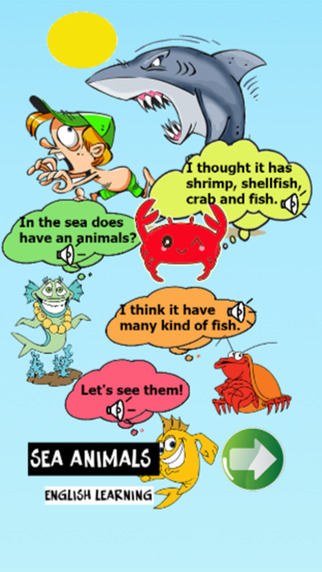 免費下載教育APP|Sea animals in english language app開箱文|APP開箱王