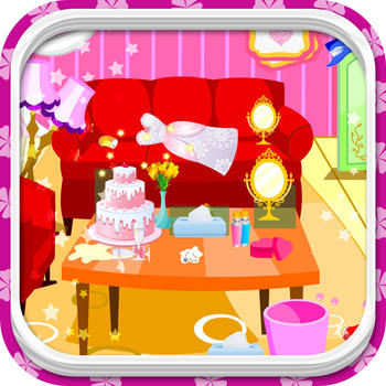 Clean Up Wedding Salon Game, Clean the mess before the first customer arrive LOGO-APP點子