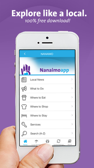 Nanaimo App – British Columbia– Local Business Travel Guide