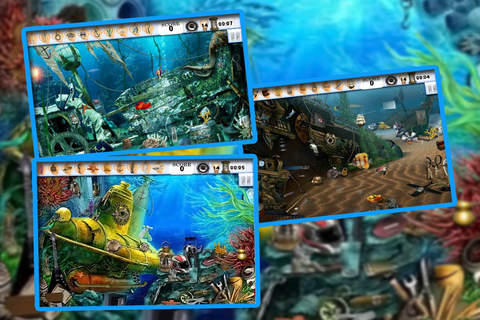 Secret of Ocean - Hidden Objects screenshot 2