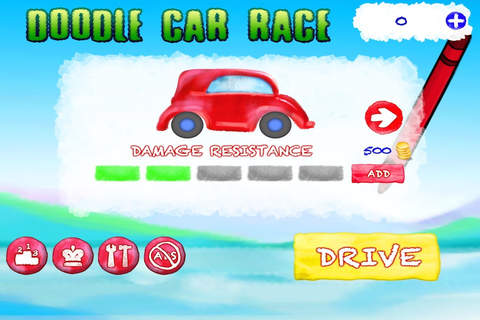 Doodle Car Race screenshot 2
