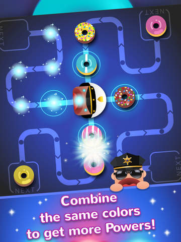 【免費遊戲App】Cops and Donuts! Don't block the lines-APP點子