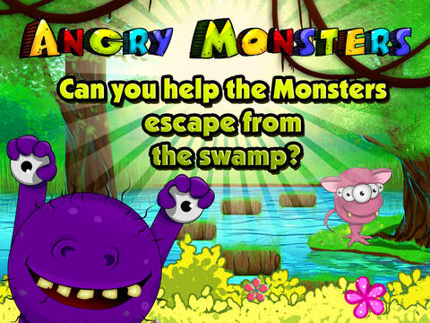Angry Monsters Run HD free