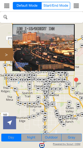 Nevada Las Vegas Offline Map Navigation POI Travel Guide Wikipedia with Traffic Cameras - Great Road
