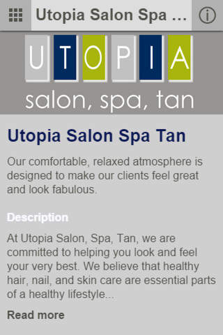 Utopia Salon Spa Tan screenshot 2