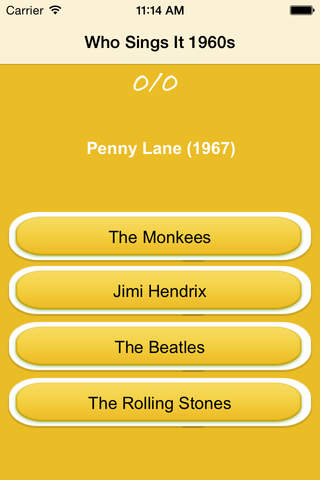 Who Sings It 1960s Melody Art Trivia-Exciting Quiz screenshot 4