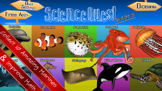 Science Quest - Third Grade Quiz