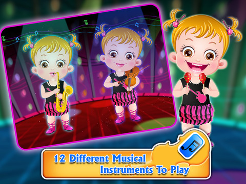 Baby Hazel Musical Melody на iPad