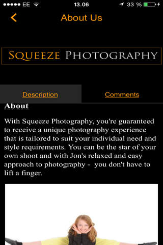 Squeeze Photography screenshot 2