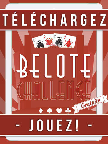 【免費遊戲App】Belote Gratuit Challenge-APP點子