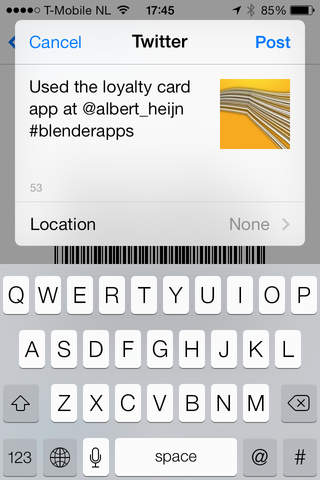 Loyalty card manager screenshot 3