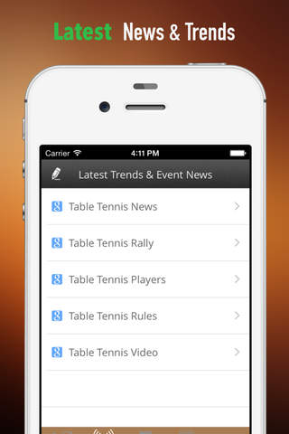 Table Tennis 101: Reference with Tutorial Guide and Latest News screenshot 4