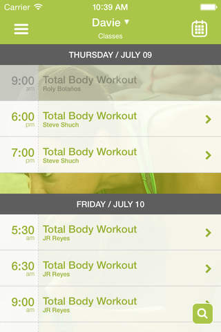 Bodytek Fitness screenshot 3