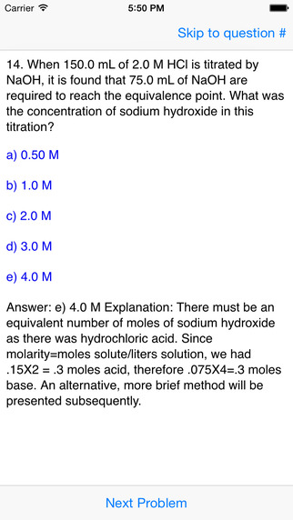 【免費教育App】Chemistry SAT II Prep Lite-APP點子