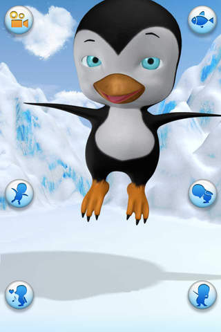 Talking Penguin 3D screenshot 2