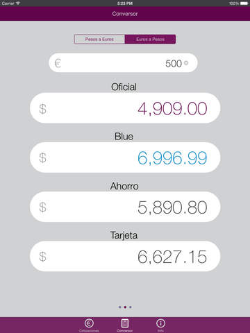 Euro Simple para iPad screenshot 3