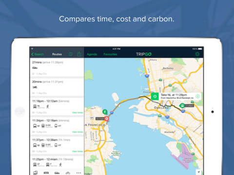 【免費交通運輸App】Route & Transit Planner - TripGo-APP點子