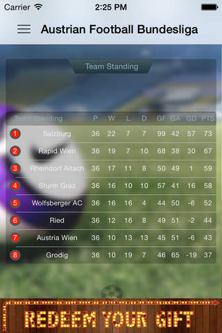 Austrian Football Bundesliga screenshot 2