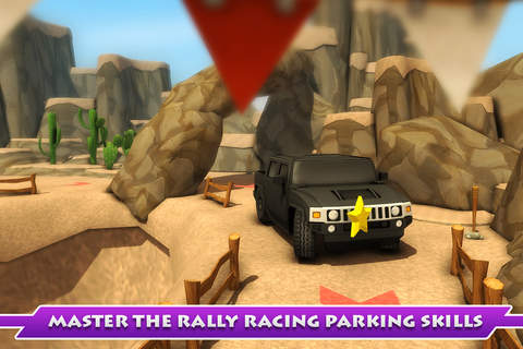 0-100 Toon Cars Parking Rally - 3D Tiny Super Racing Simulator Free 2015 screenshot 4