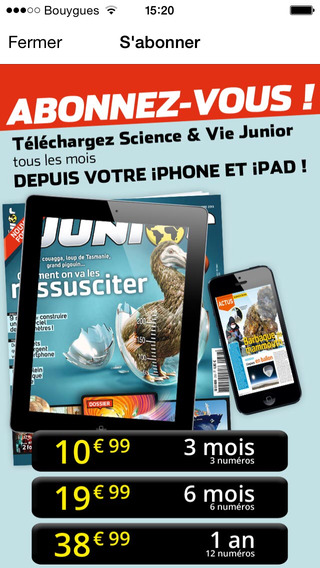 【免費教育App】Science & Vie Junior Magazine-APP點子